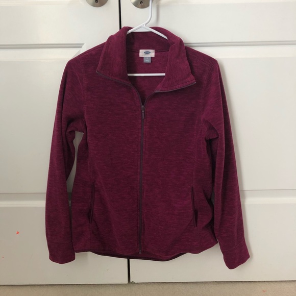 Purple Old Navy Zip Up Fleece - Picture 1 of 6